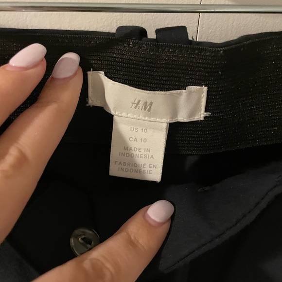 H&M navy blue trousers - Picture 2 of 2